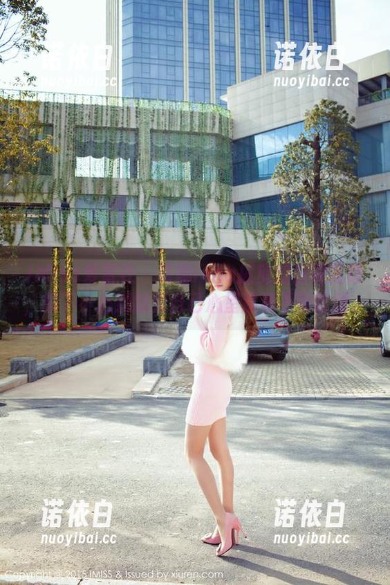 IMiss爱蜜社 - 莉娜lena摇曳的白裙图册，脚下小心别踩到自己心里那根不安的弦。