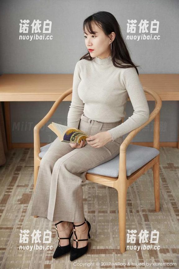MiiTao蜜桃社-木楠Nan MiiTao蜜桃社 - 女仆图鉴:美图点滴融入木楠Nan的日常格调