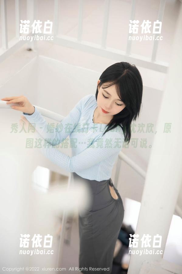 秀人网 - 婚纱在线打卡Lucky沈欢欣，原图这样的搭配…我竟然无话可说。